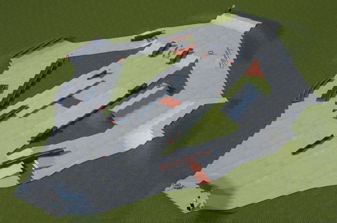 Radlands Plaza Skatepark